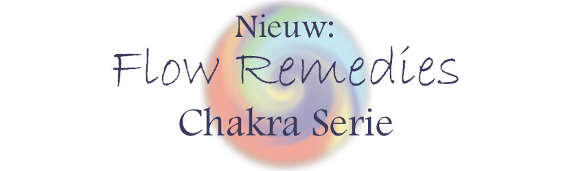 Banner voor de Flow Remedies Chakra Serie