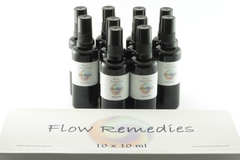 Flow Remedies Chakra serie sprays en remedies